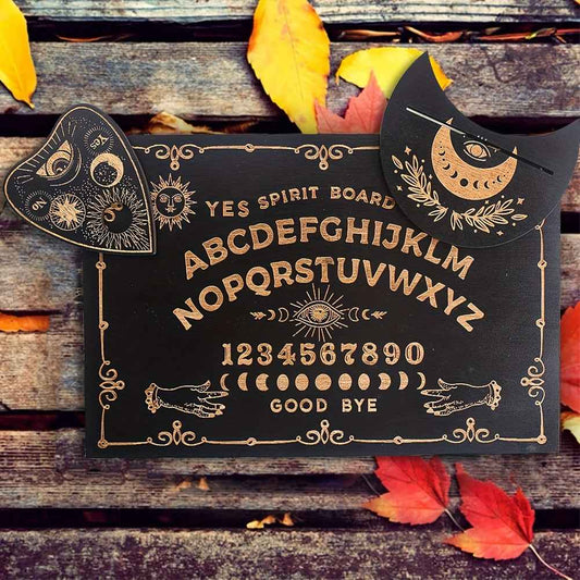 3pcs Divination Board Set Wooden Carved Boards Ouija - Pedlar's Attic