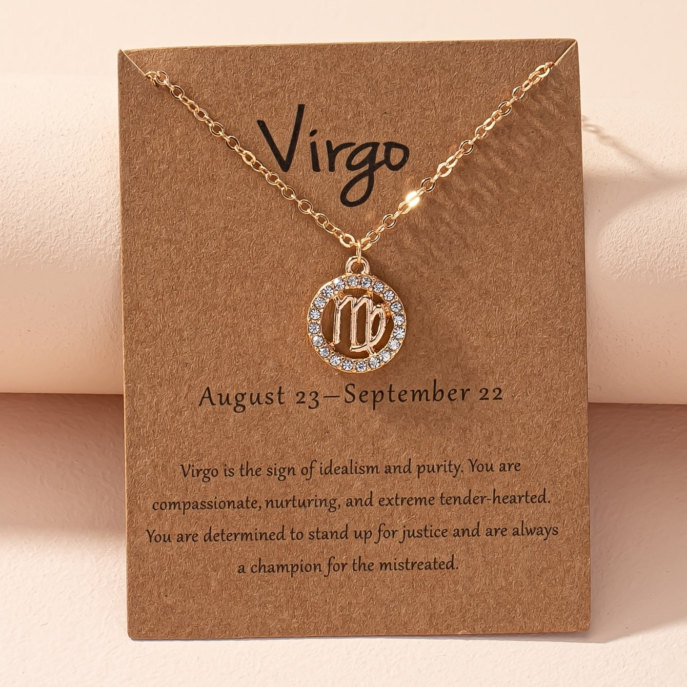 Twelve Zodiac Constellations Pendant Necklace - Elegant Chain, Letter Horoscope, Birthday Blessing Card Included, Unique Astrology Gift for Him/Her, Perfect for Any Occasion