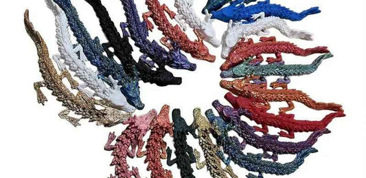 3D Printed Slithering Dragon - Pedlar's Attic