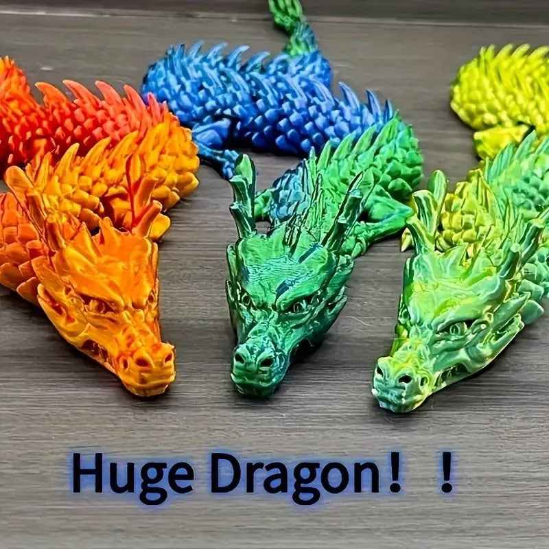 3D Printed Huge 23.62" Dragon. - Pedlar's Attic