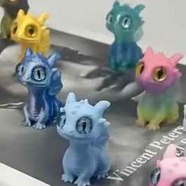 3D Printed Little Training Dragon - Pedlar's Attic