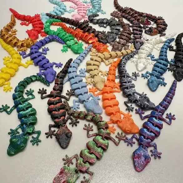 3D Printed Gecko - Pedlar's Attic