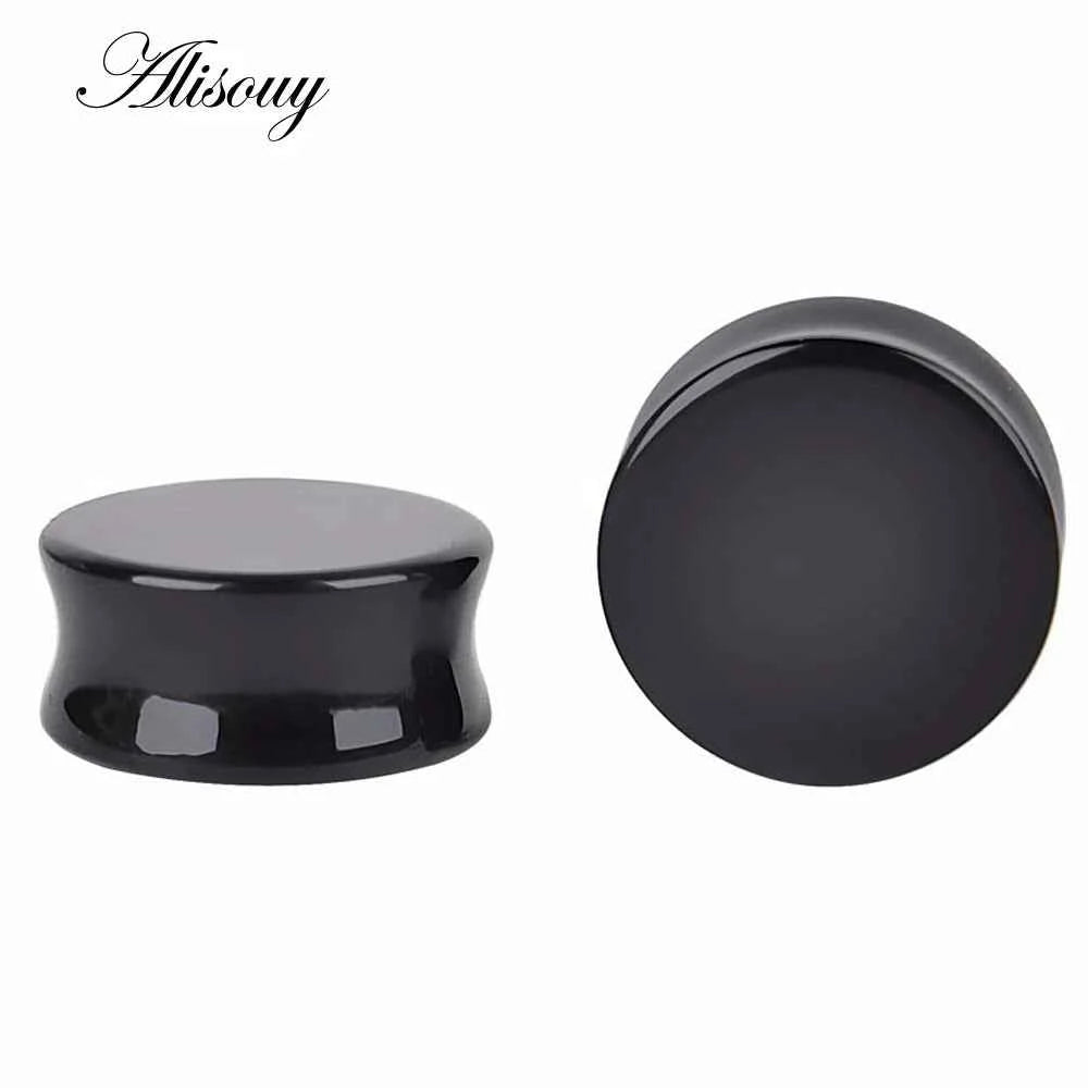 1PC Stone Ear Plugs Gauges Earrings Women Men Ear Plug Flesh Tunnel Piercing Expander Ear Stretcher Body Piercing Jewelry - Pedlar's Attic