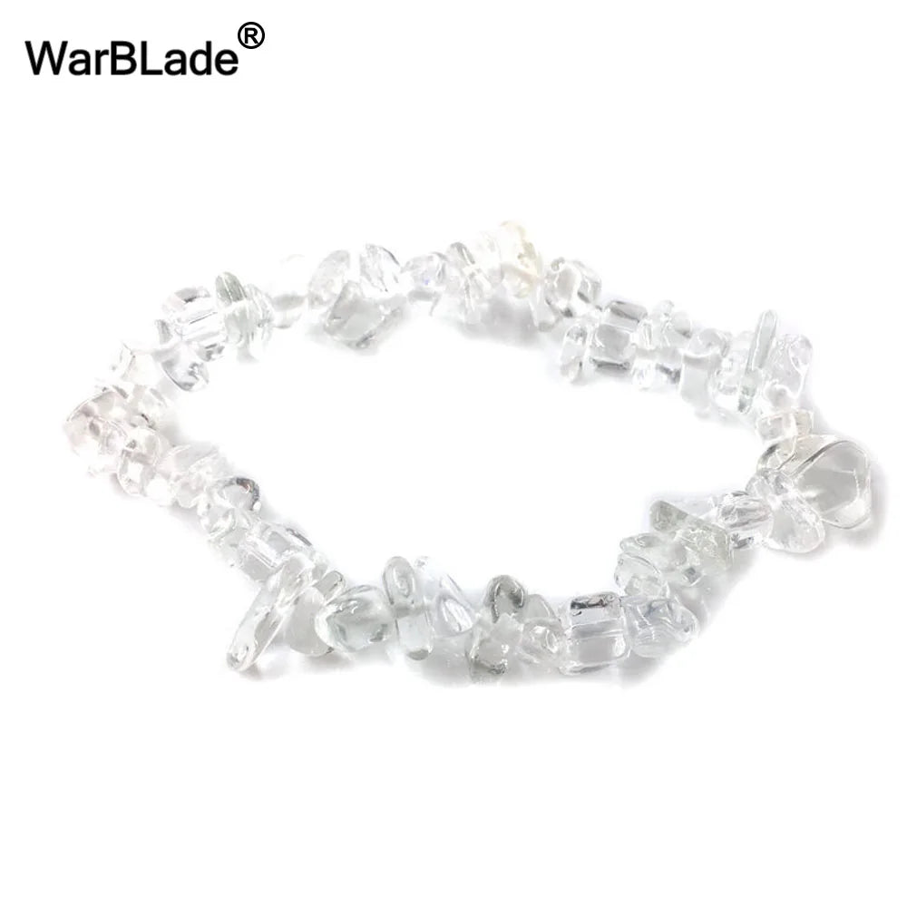 What the Stone Knows — Crystal Chip Stretch Bracelets