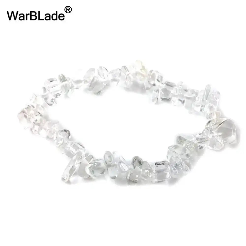 What the Stone Knows — Crystal Chip Stretch Bracelets