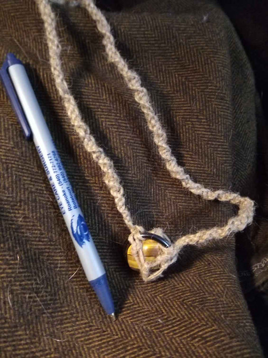 The Tiger's Eye. Hemp Art - Pedlar's Attic