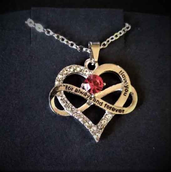 Heart With Infinity Banner - Pedlar's Attic