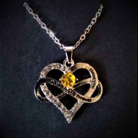 Heart With Infinity Banner - Pedlar's Attic