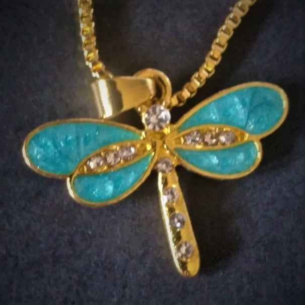 Dragonfly Pendant - Pedlar's Attic