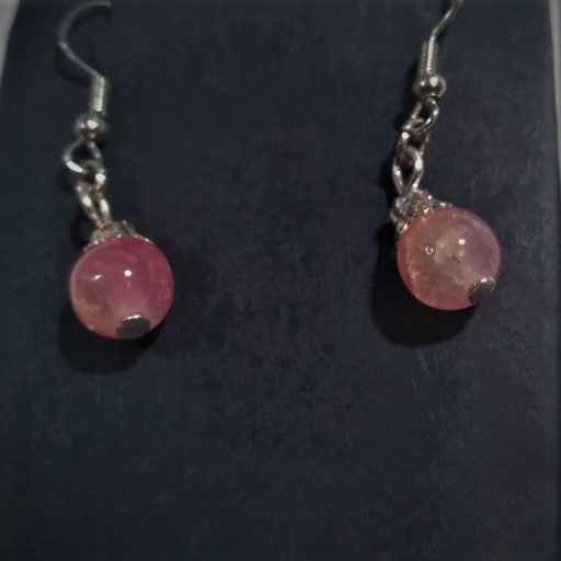 Cracked Glass Earrings - Pedlar's Attic