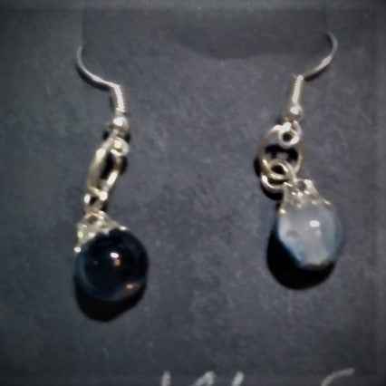 Cracked Glass Earrings - Pedlar's Attic