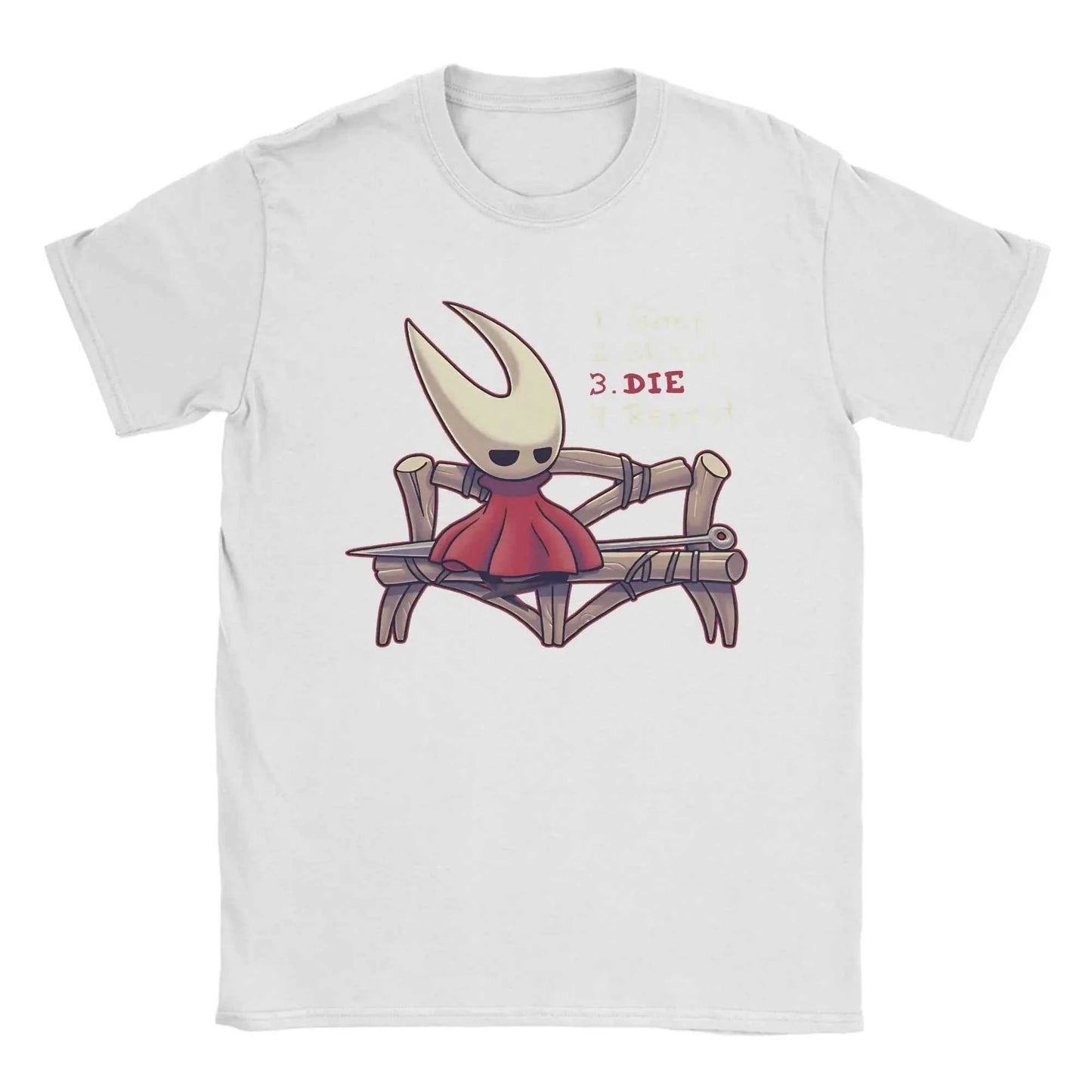 Hornet Shaw Silksong T Shirt Summer Hollow Knight Trending T Shirts Male 100% Cotton Crew Neck Plus Size Top Tees Funny Tshirt