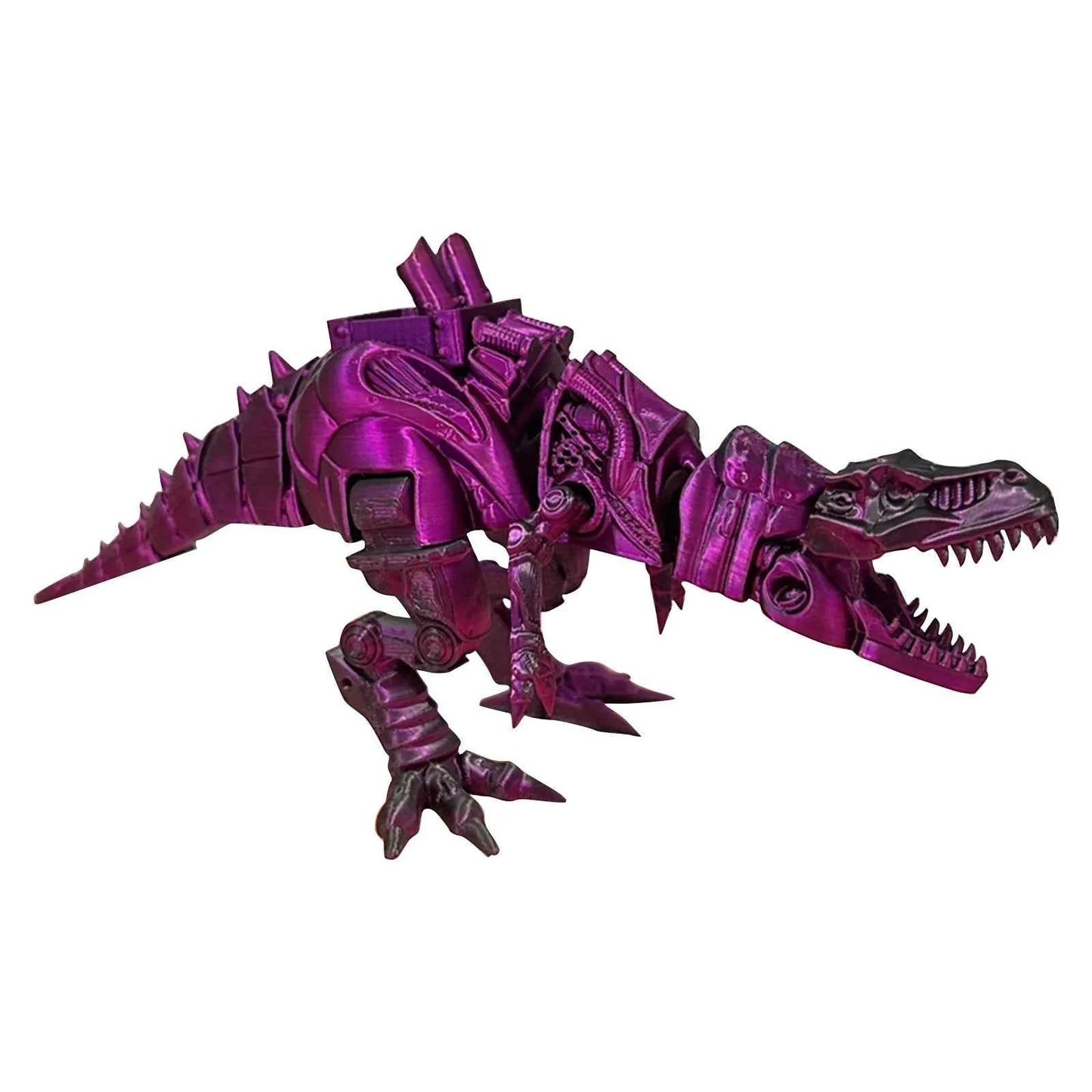 3d Printed Steam Technology Dinosaur Animal Toys Home Room Car Ornaments Joints Can Move Freely Steam Technology Flying Dragon - Pedlar's Attic