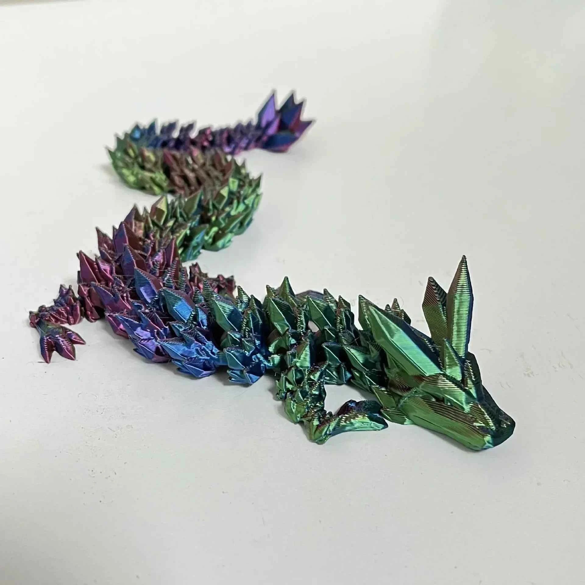 New 3D Printed Chinese Dragon Full Body Joints That Can Move Home Furnishings and Decorations Are Worth Collecting Creative Toys - Pedlar's Attic