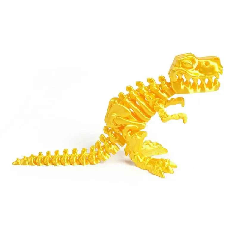 3D Printed Dragon Dinosaur Model Joints Can Move Freely Desktop Craft Ornament Gifts for Kids For Landscaping Decoration - Pedlar's Attic