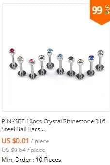 NEW 2Pcs Ear Plugs Tunnels Acrylic - Pedlar's Attic