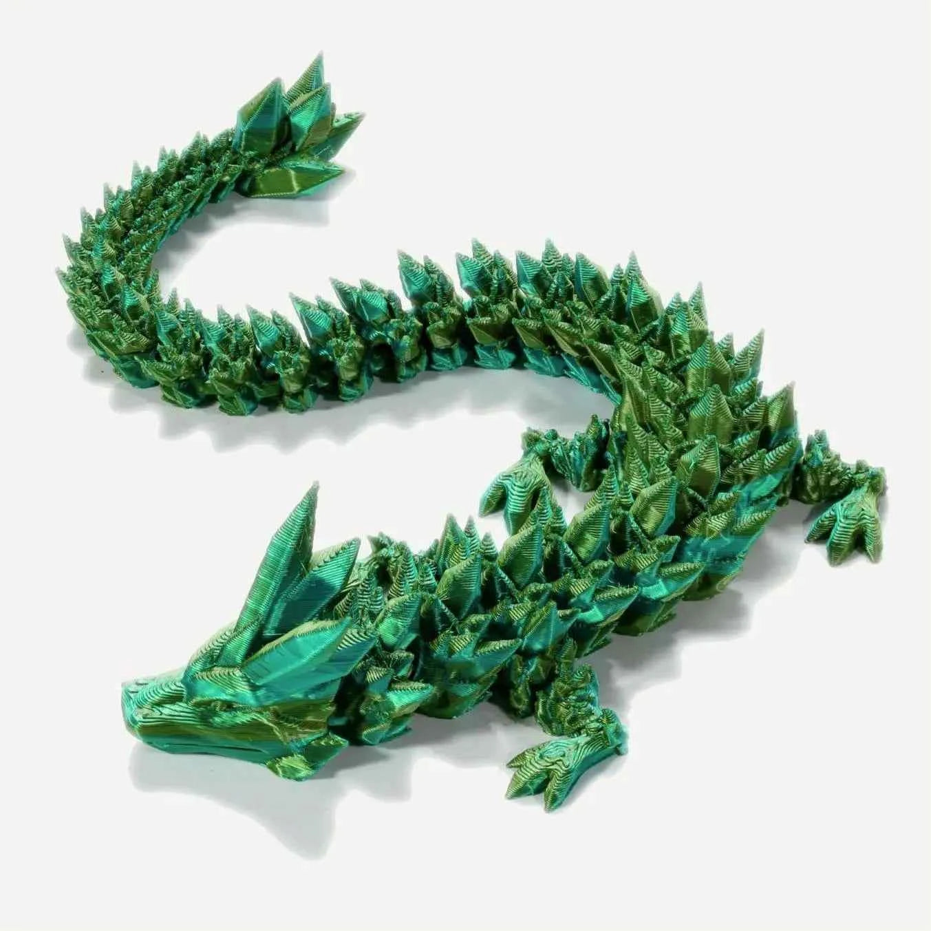 New 3D Printed Chinese Dragon Full Body Joints That Can Move Home Furnishings and Decorations Are Worth Collecting Creative Toys - Pedlar's Attic