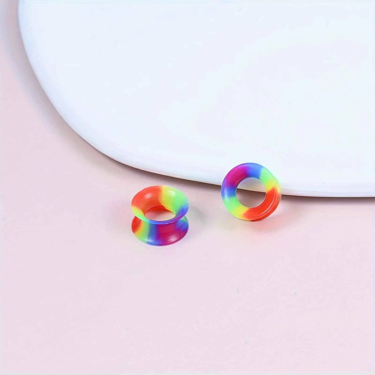 1/3 pairs Gradient Colorful Silicone Ear Plugs - Pedlar's Attic