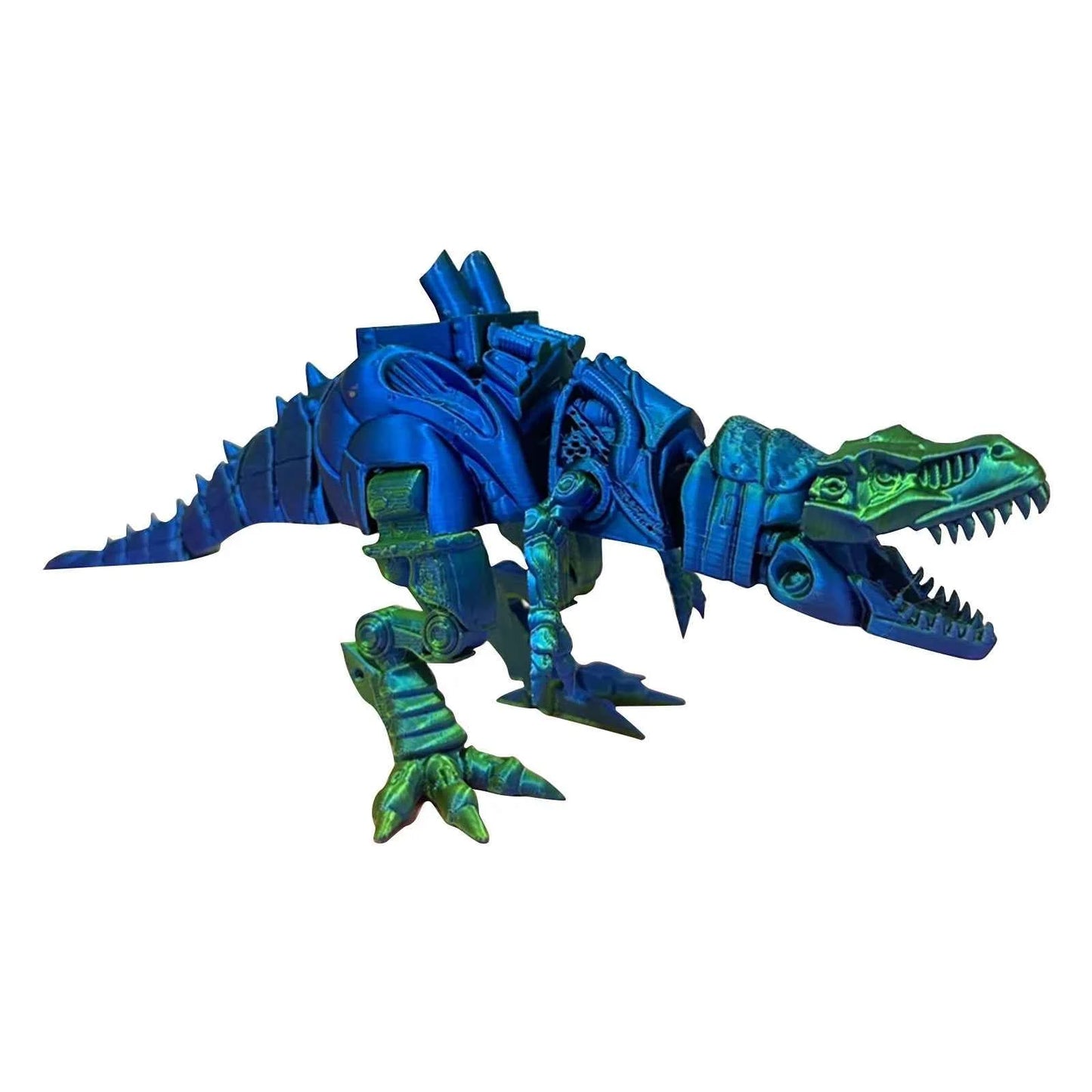 3d Printed Steam Technology Dinosaur Animal Toys Home Room Car Ornaments Joints Can Move Freely Steam Technology Flying Dragon - Pedlar's Attic