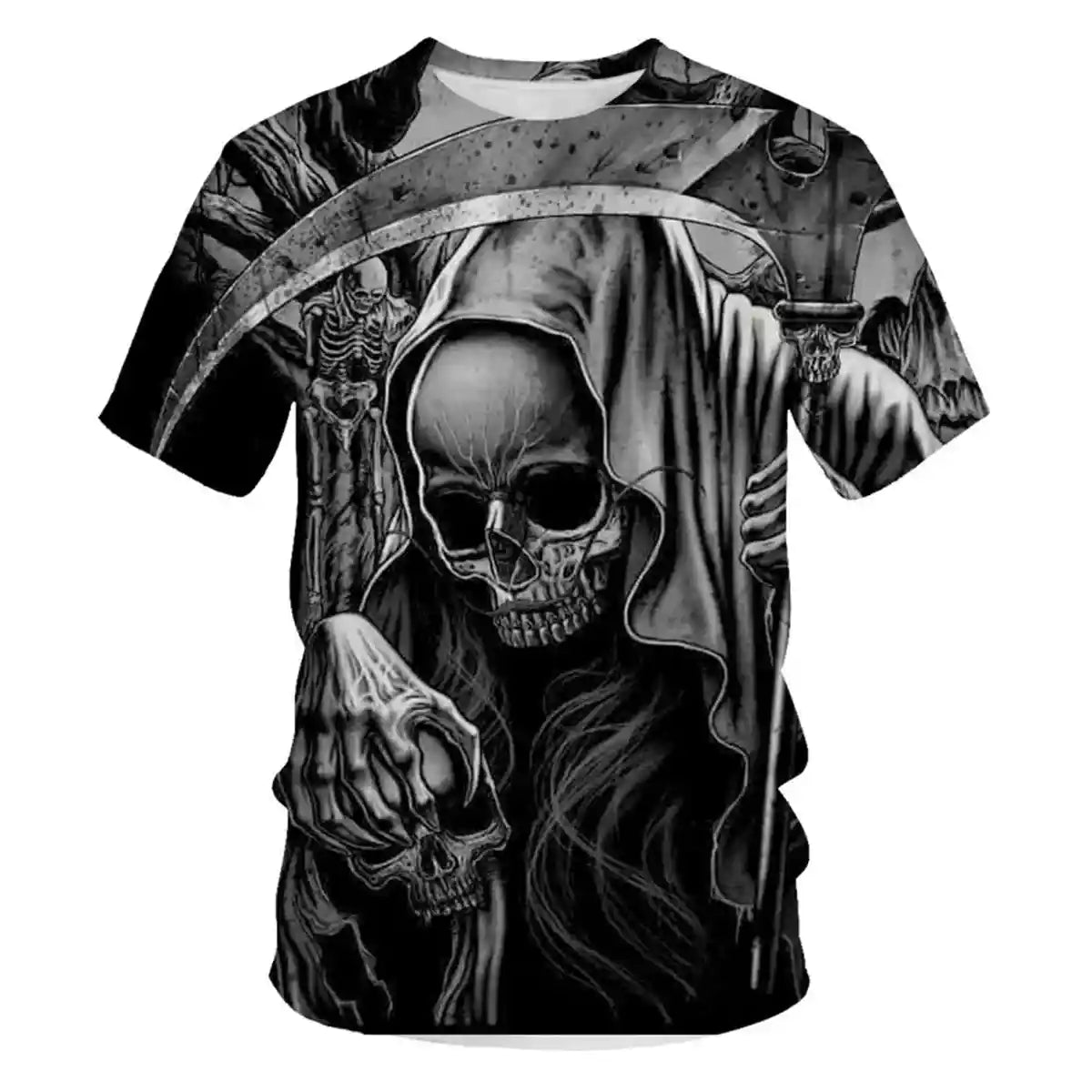 The Collector – Grim Reaper 3D Print Tee