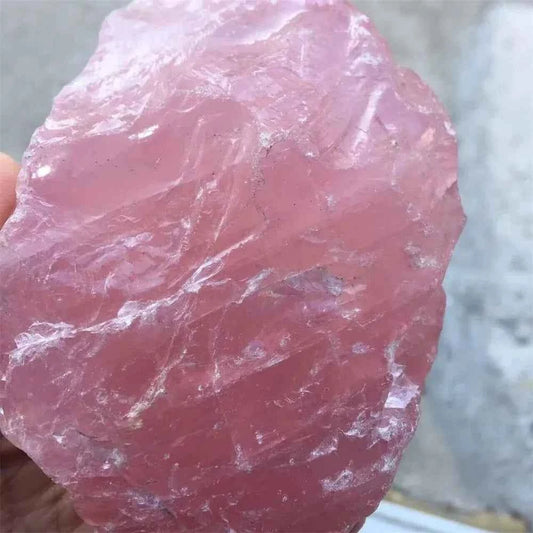100% Natural Rose Quartz Stone Raw Crystals Stones