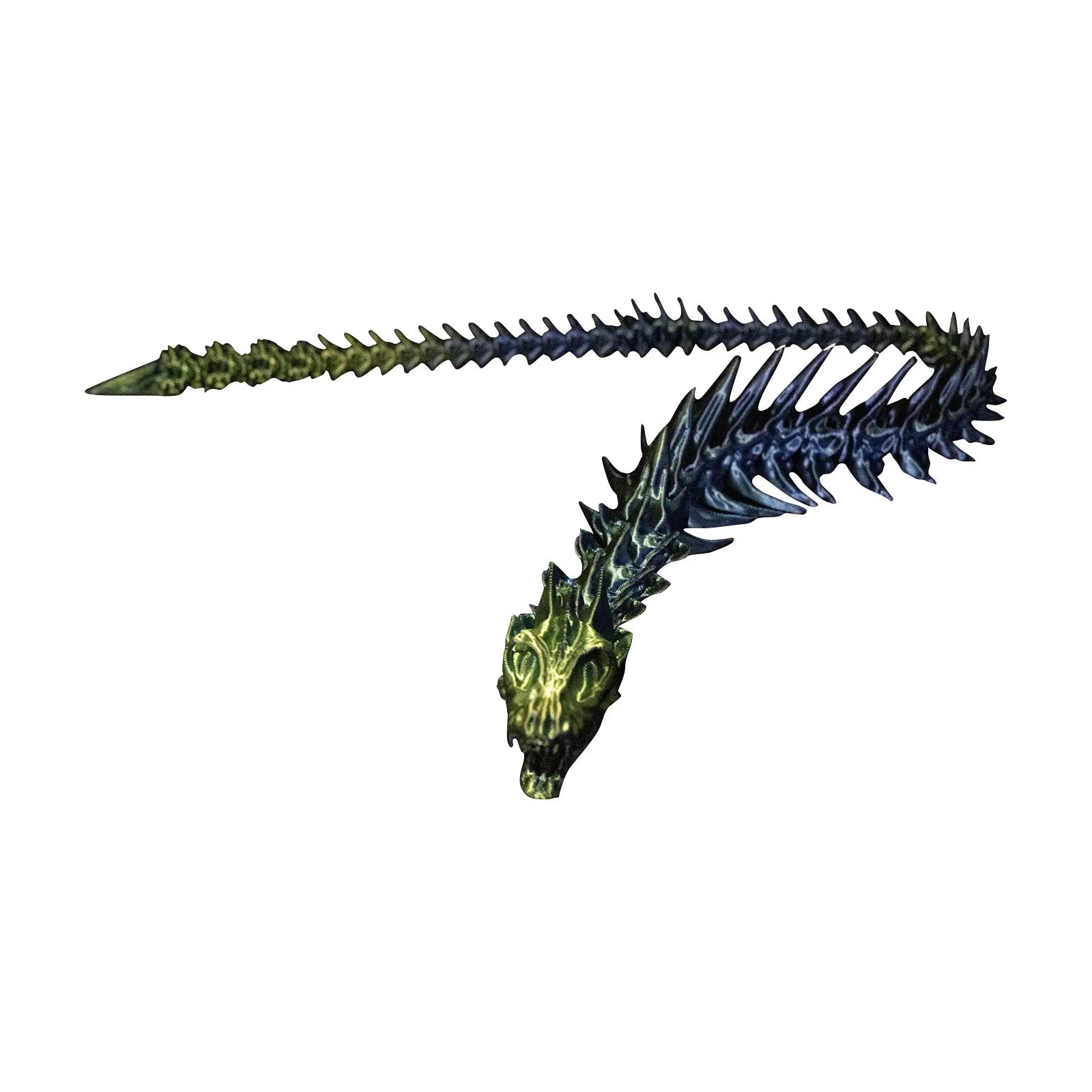 3d Printed Steam Technology Dinosaur Animal Toys Home Room Car Ornaments Joints Can Move Freely Steam Technology Flying Dragon - Pedlar's Attic