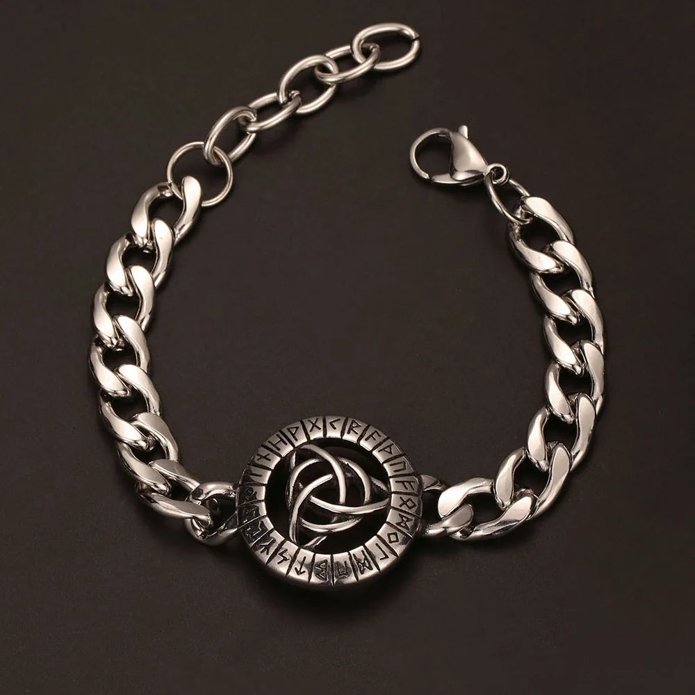 The Wolfsong Bracelet — Norse Rune Viking Bracelet