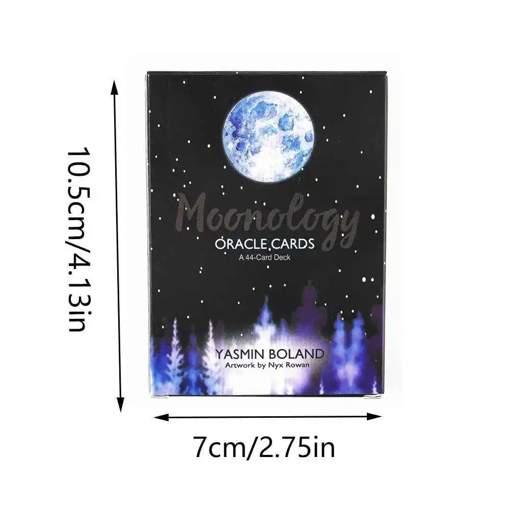 Moonology Manifestation Oracle Tarot Cards Board Game For Fate Divination Entertainment Party Game Entertainment Parties - Pedlar's Attic