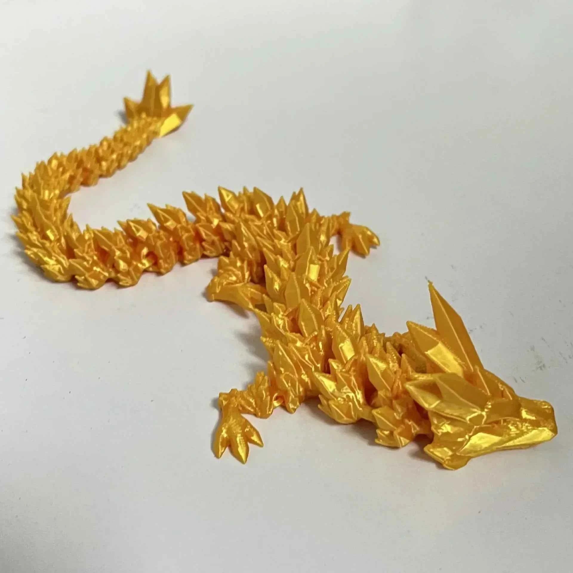 New 3D Printed Chinese Dragon Full Body Joints That Can Move Home Furnishings and Decorations Are Worth Collecting Creative Toys - Pedlar's Attic
