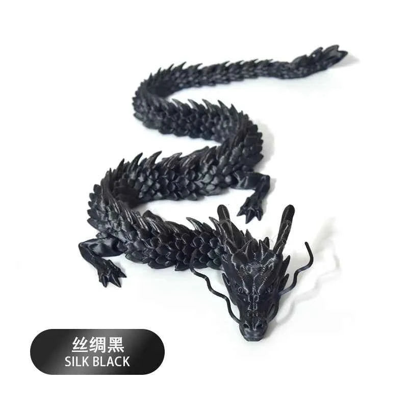 3d-printed Chinese dragon ornaments handicrafts can move the joints - Pedlar's Attic