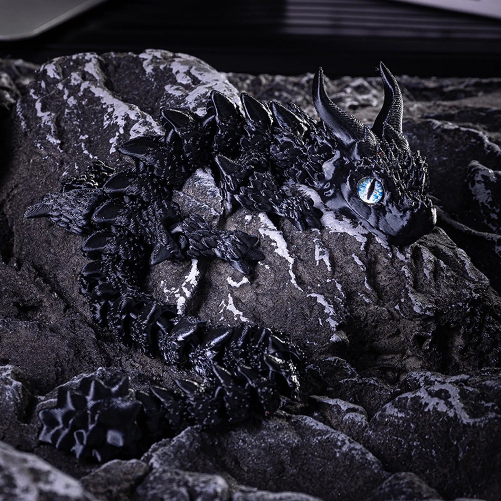 3d Printed Steam Technology Dinosaur Animal Toys Home Room Car Ornaments Joints Can Move Freely Steam Technology Flying Dragon - Pedlar's Attic