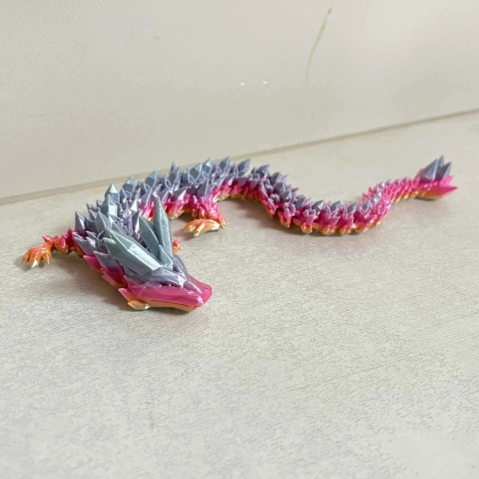 New 3D Printed Chinese Dragon Full Body Joints That Can Move Home Furnishings and Decorations Are Worth Collecting Creative Toys - Pedlar's Attic