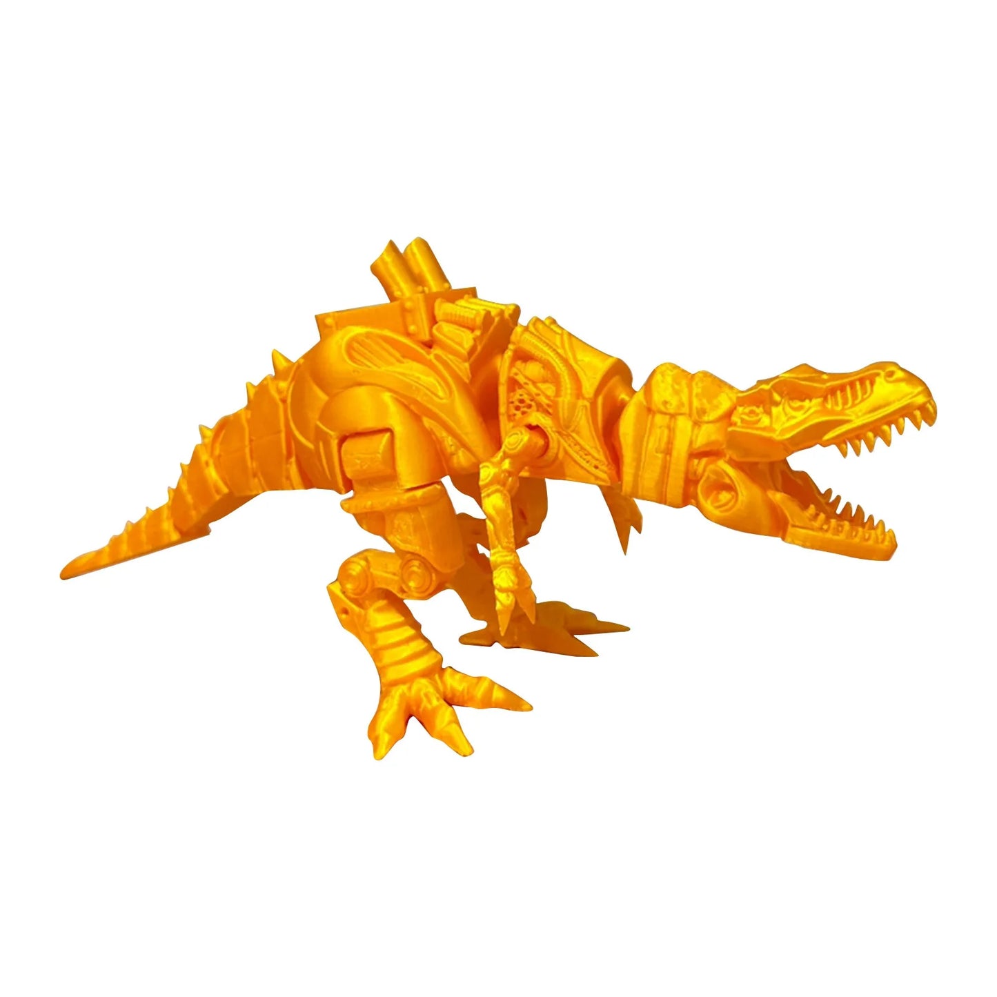 3d Printed Steam Technology Dinosaur Animal Toys Home Room Car Ornaments Joints Can Move Freely Steam Technology Flying Dragon