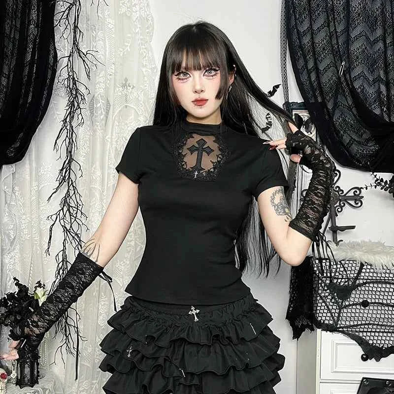 AltGoth Dark Gothic Basic T-shirt - Pedlar's Attic