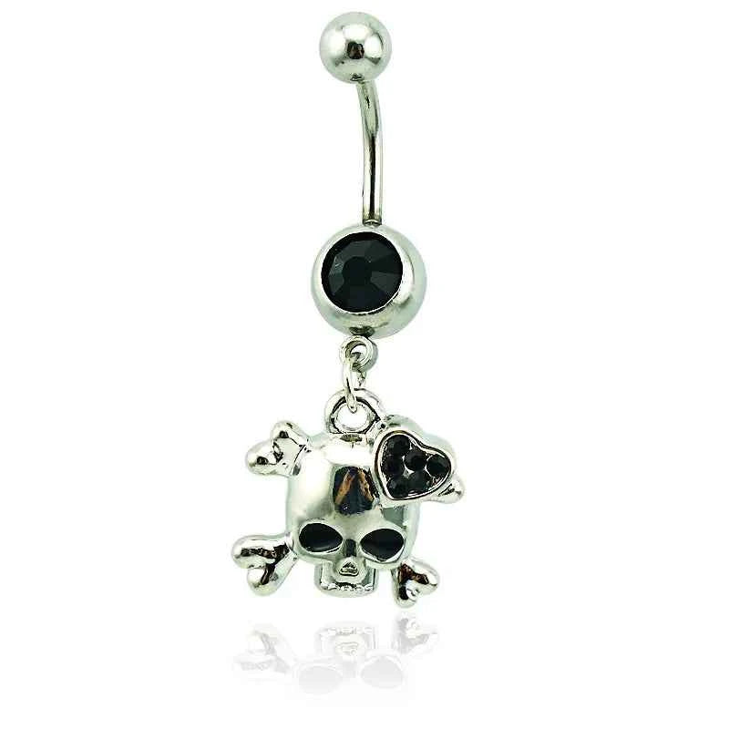 Skull Belly Button Rings