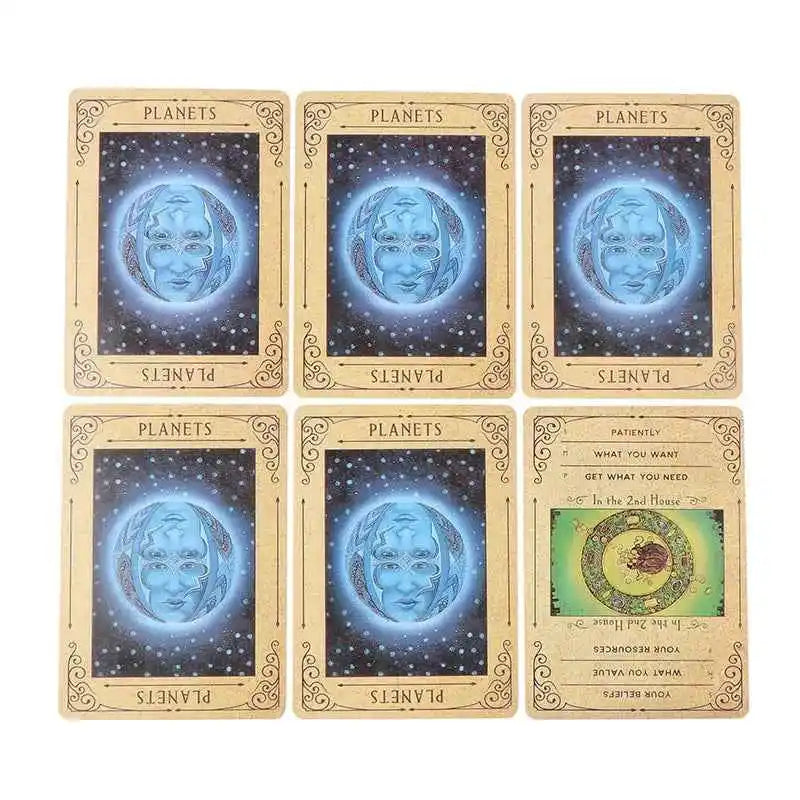 Karma Oracle Tarot Cards Toy Family Party Leisure Table Game Play Card Fortune Prophecy Telling Divination - Pedlar's Attic