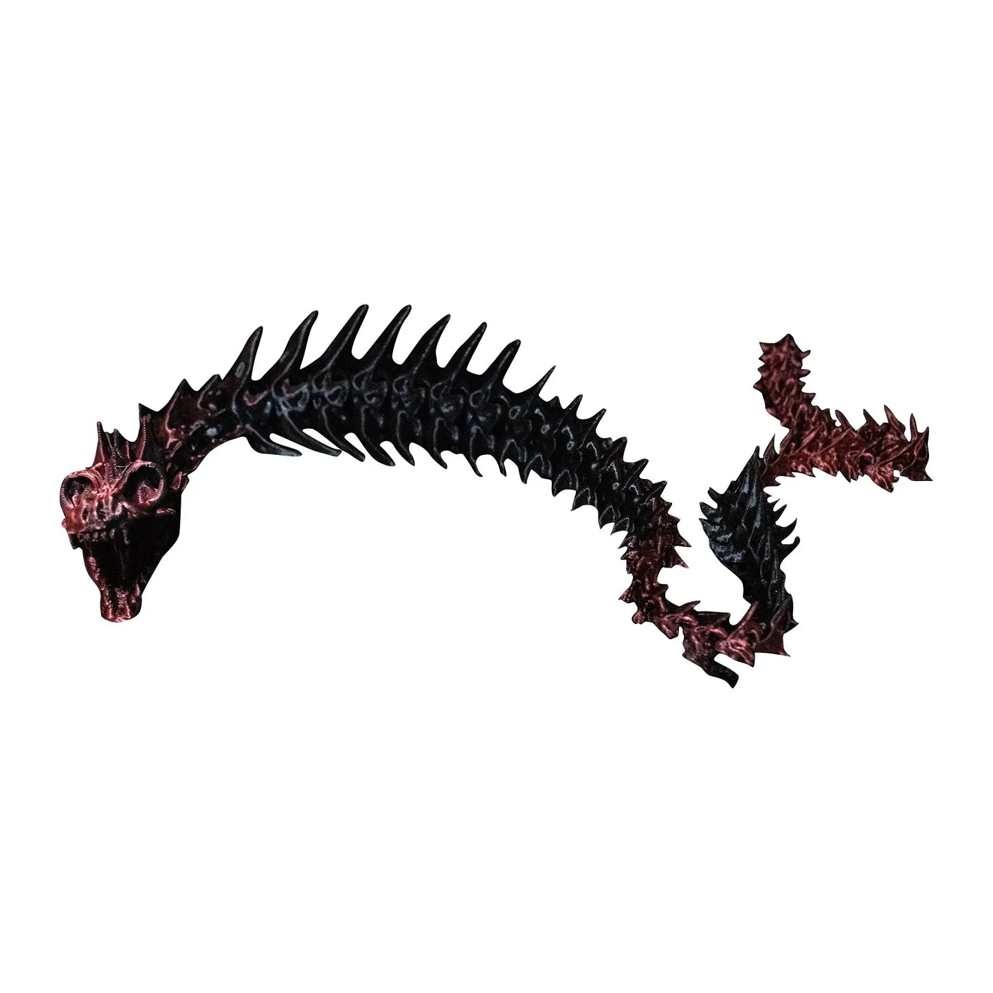 3d Printed Steam Technology Dinosaur Animal Toys Home Room Car Ornaments Joints Can Move Freely Steam Technology Flying Dragon