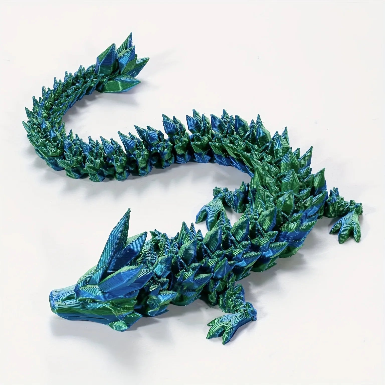 New 3D Printed Chinese Dragon Full Body Joints That Can Move Home Furnishings and Decorations Are Worth Collecting Creative Toys - Pedlar's Attic