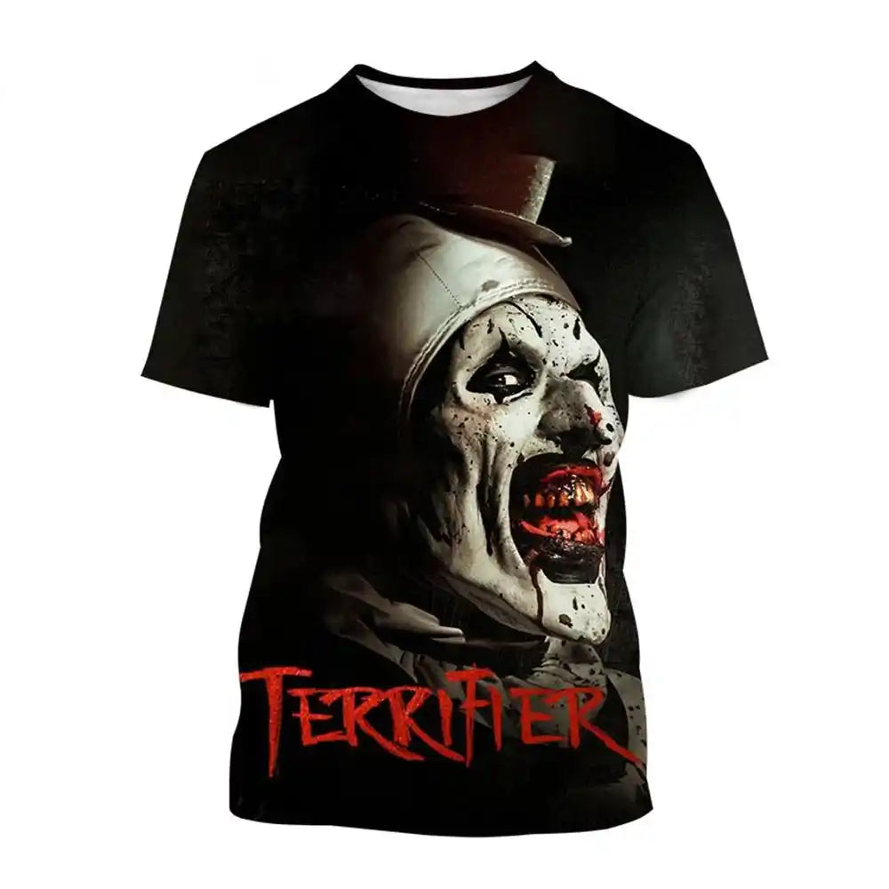The Laughing Dark —Clown Horror 3D Print Tee