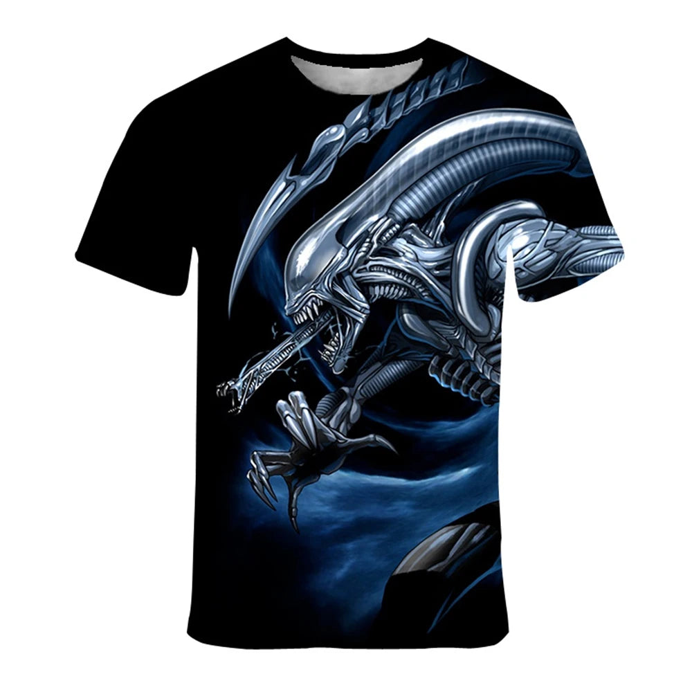 Perfect Organism — Alien Xenomorph 3D Graphic Tee