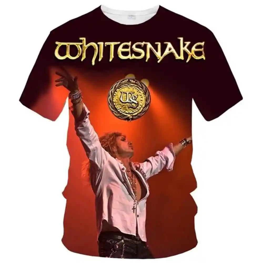 Luna's Whitesnake – The Rock Spirit 3D Tee