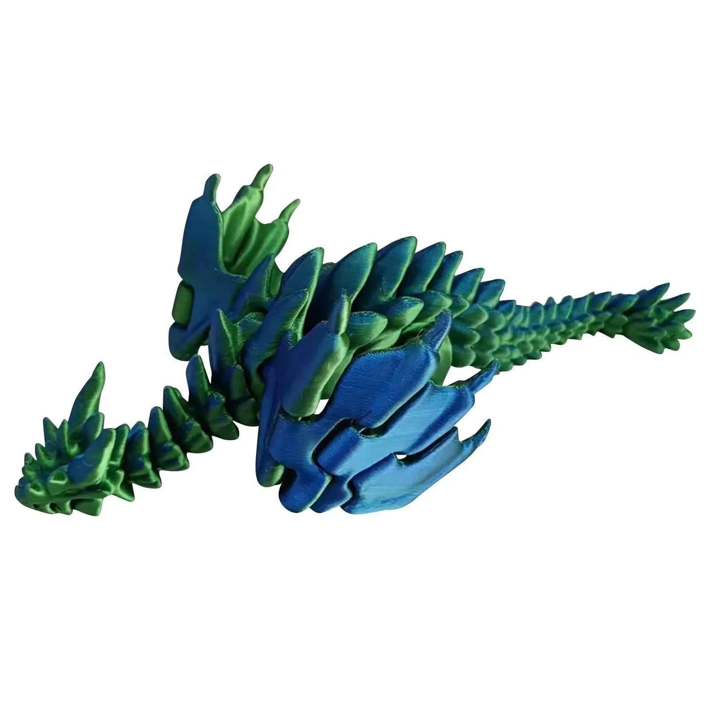 3d Printed Steam Technology Dinosaur Animal Toys Home Room Car Ornaments Joints Can Move Freely Steam Technology Flying Dragon - Pedlar's Attic