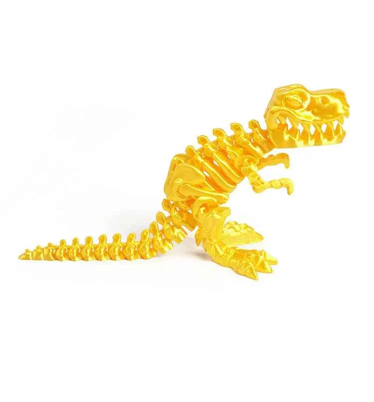3D Printed Dragon Dinosaur Model Joints Can Move Freely Desktop Craft Ornament Gifts for Kids For Landscaping Decoration - Pedlar's Attic
