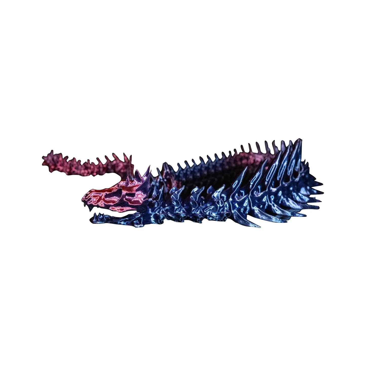 3d Printed Steam Technology Dinosaur Animal Toys Home Room Car Ornaments Joints Can Move Freely Steam Technology Flying Dragon