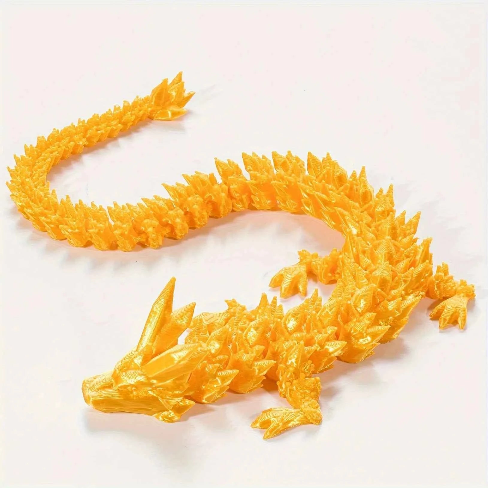 New 3D Printed Chinese Dragon Full Body Joints That Can Move Home Furnishings and Decorations Are Worth Collecting Creative Toys - Pedlar's Attic