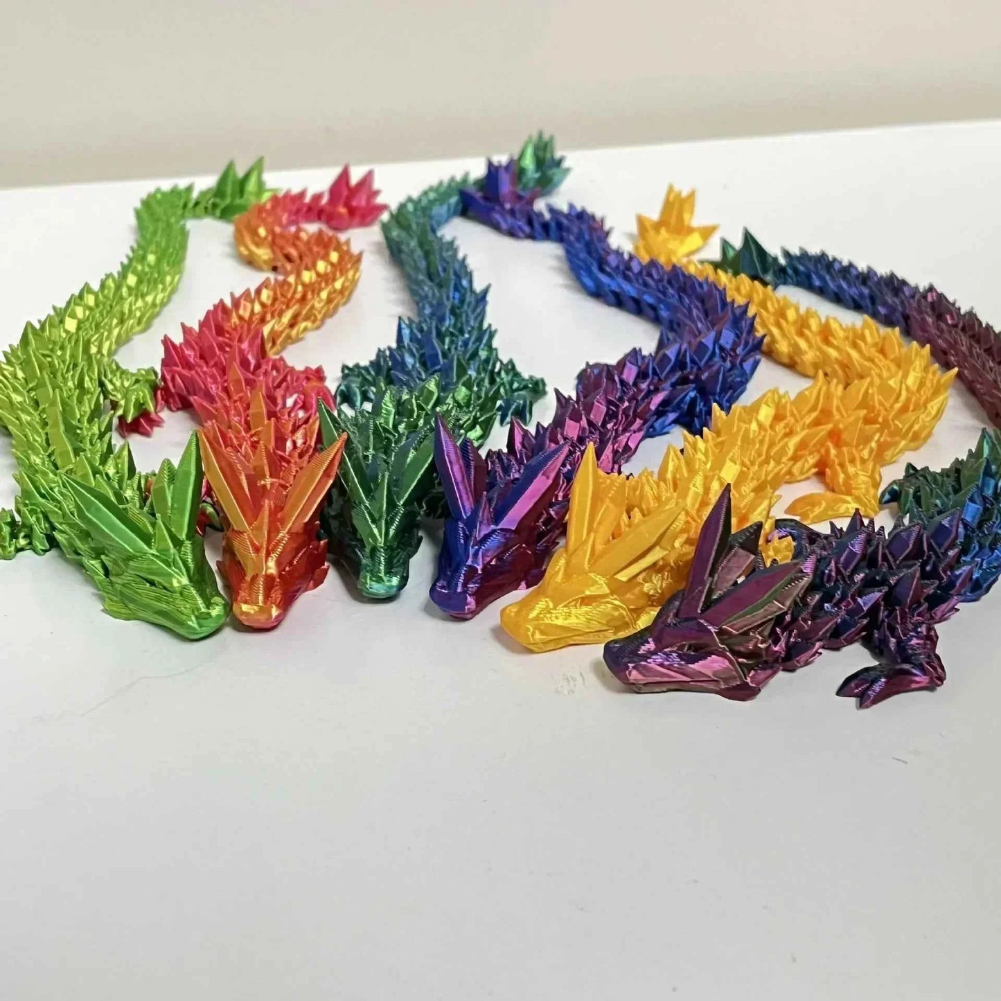 New 3D Printed Chinese Dragon Full Body Joints That Can Move Home Furnishings and Decorations Are Worth Collecting Creative Toys - Pedlar's Attic