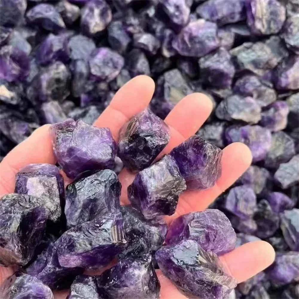 Natural Amethyst Raw Energy Gemstone