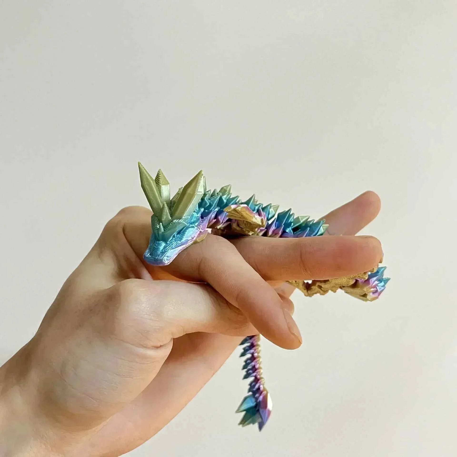 New 3D Printed Chinese Dragon Full Body Joints That Can Move Home Furnishings and Decorations Are Worth Collecting Creative Toys - Pedlar's Attic