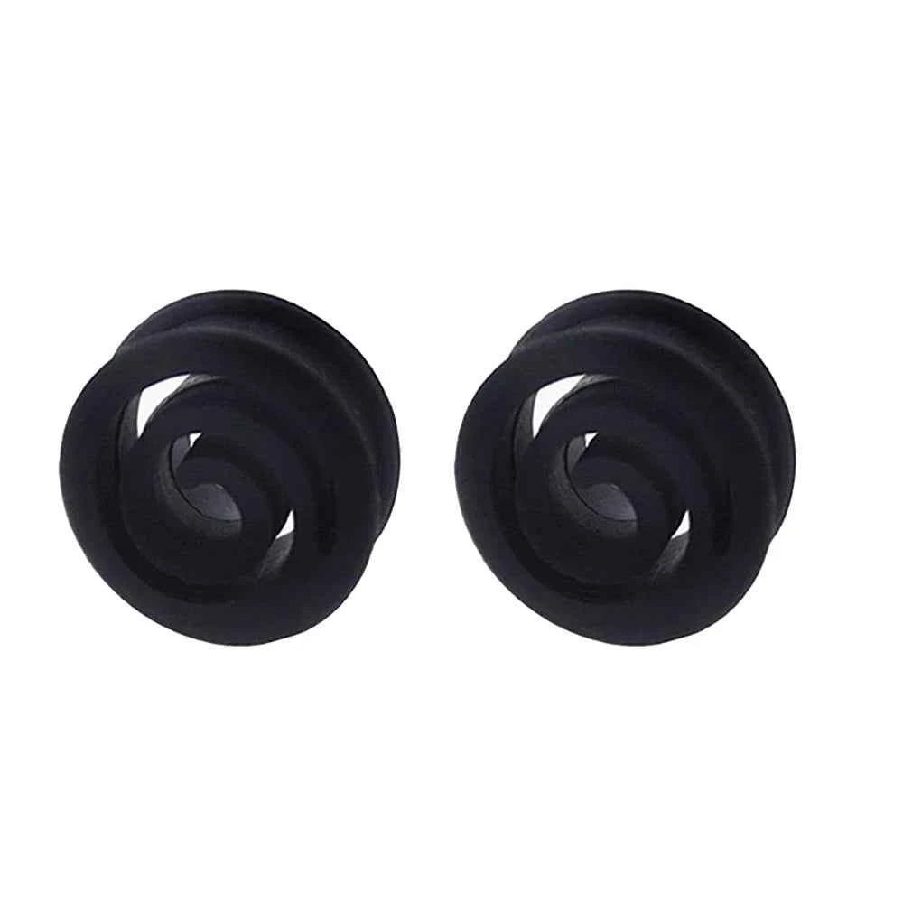 Pair Silicone Ear Plug Gauges Earrings Women Men Ear Plug Flesh Tunnel Piercing Expander Ear Stretcher Piercing Jewelry 4mm-25mm - Pedlar's Attic