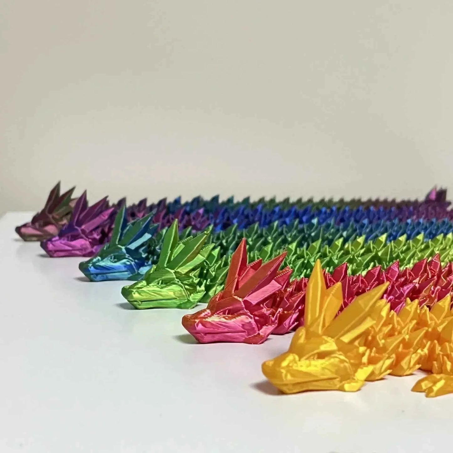 New 3D Printed Chinese Dragon Full Body Joints That Can Move Home Furnishings and Decorations Are Worth Collecting Creative Toys - Pedlar's Attic